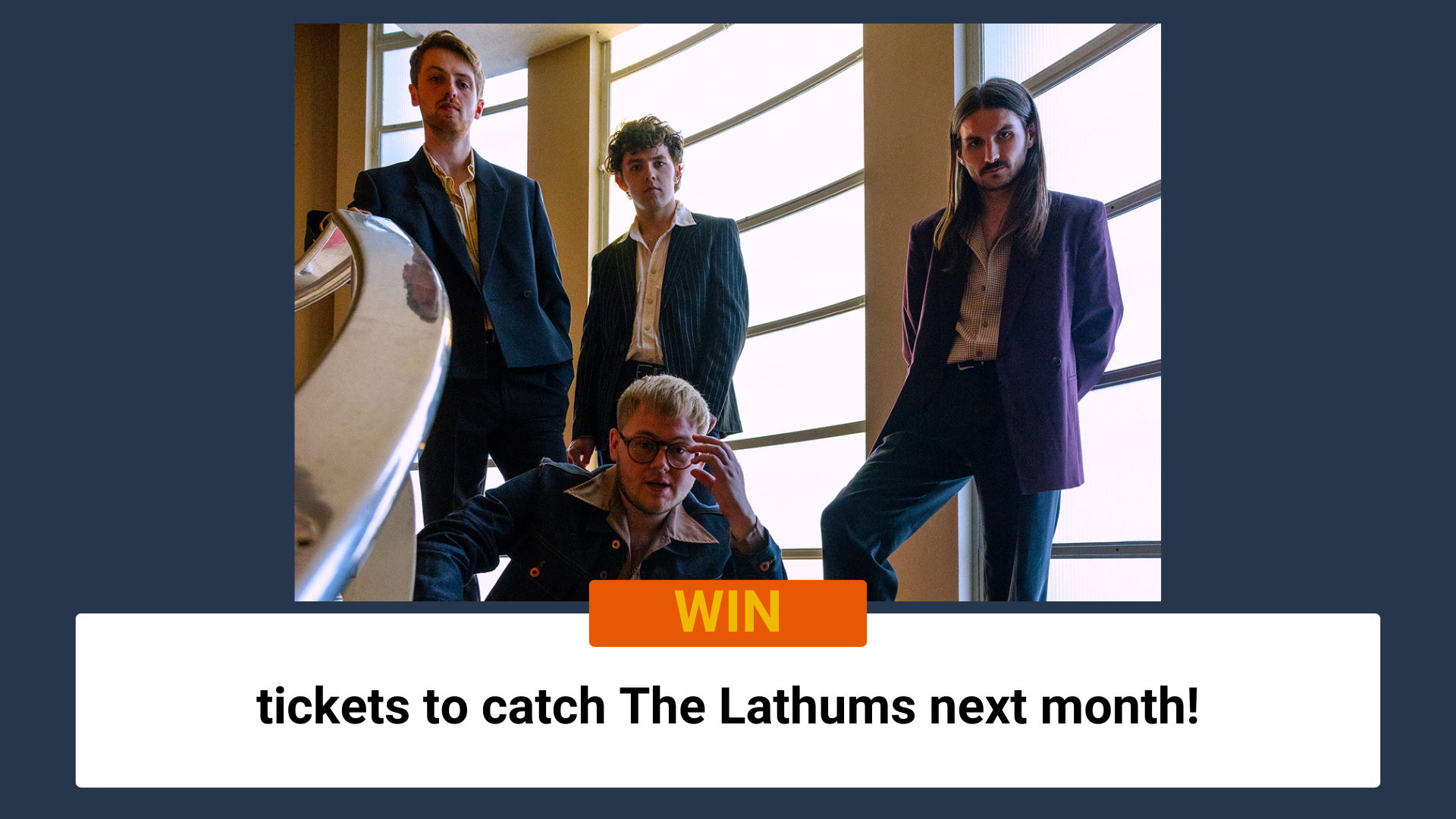 The Lathums 2025 ticket Comp