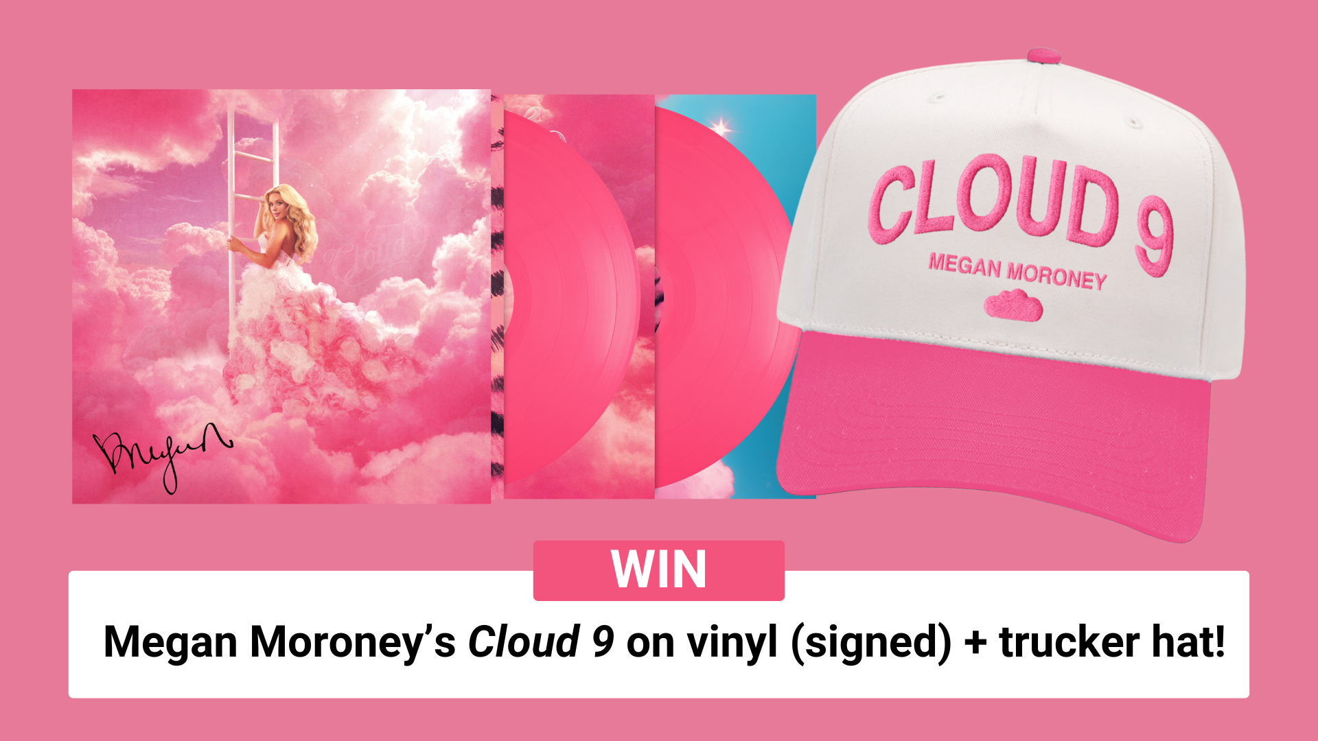 Megan Moroney 2026 Vinyl + Trucker Hat GOS