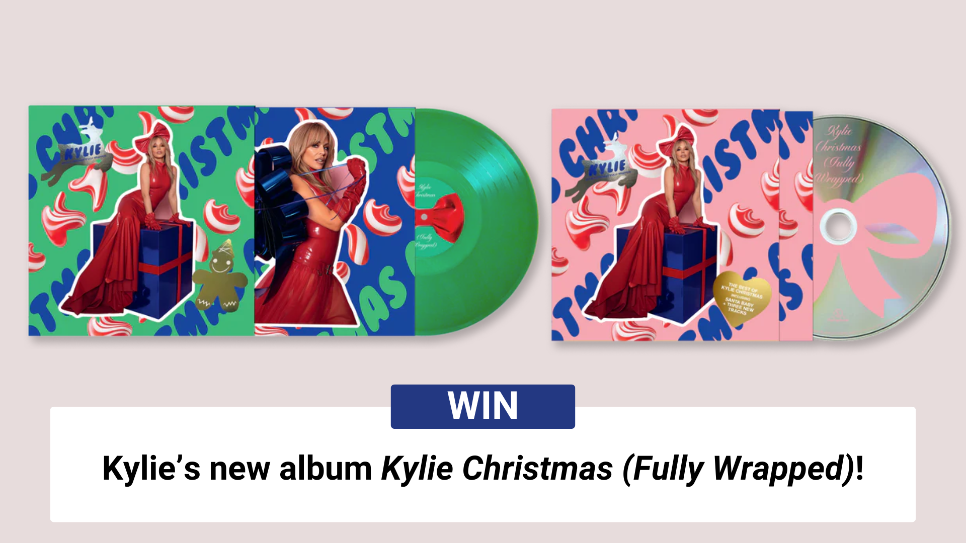Kylie Christmas 2025 Vinyl GOS