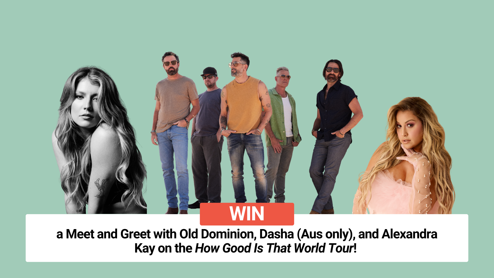 Old Dominion 2026 M&G + Ticket GOS