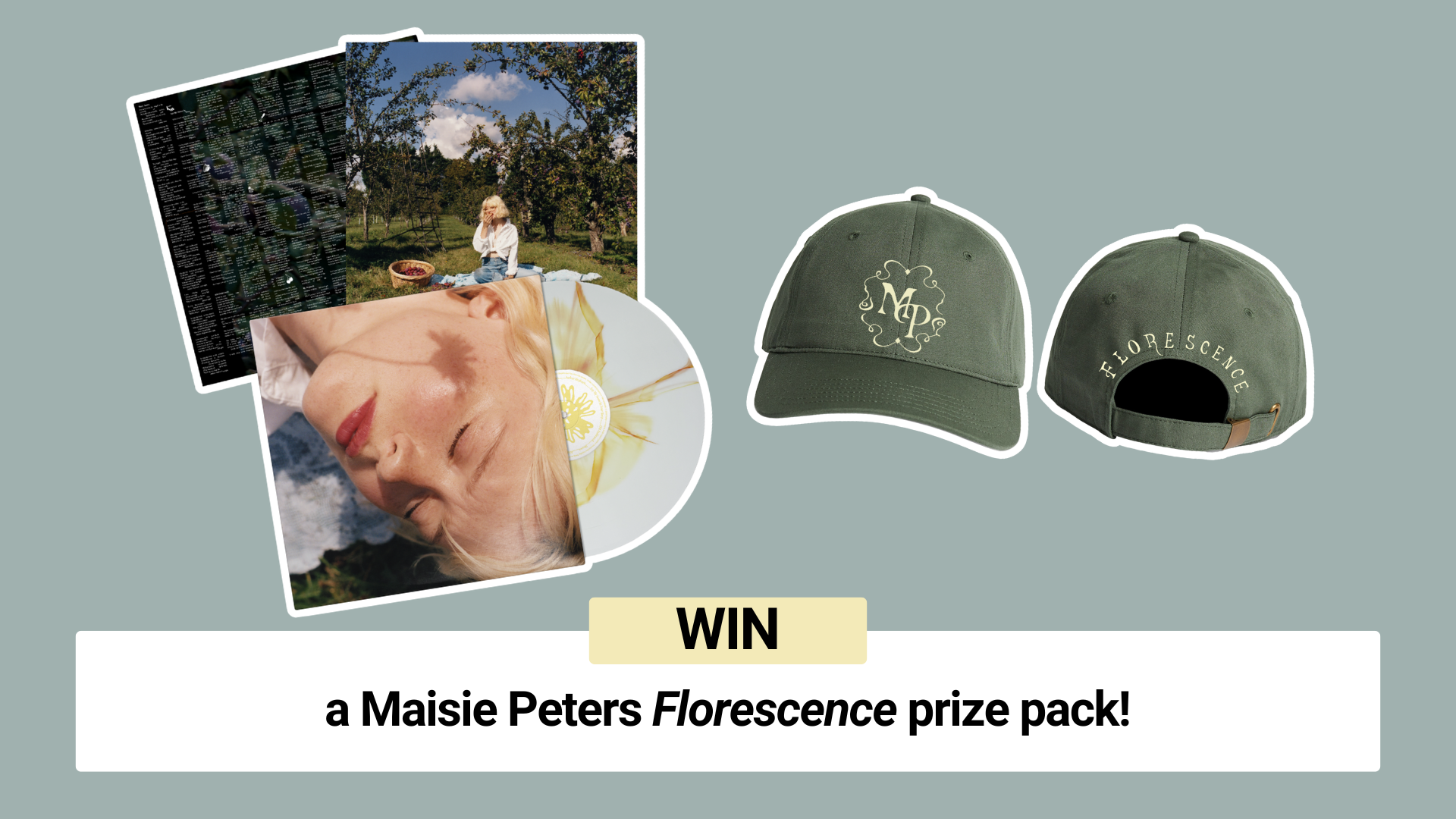 Win a Maisie Peters Florescence prize pack!