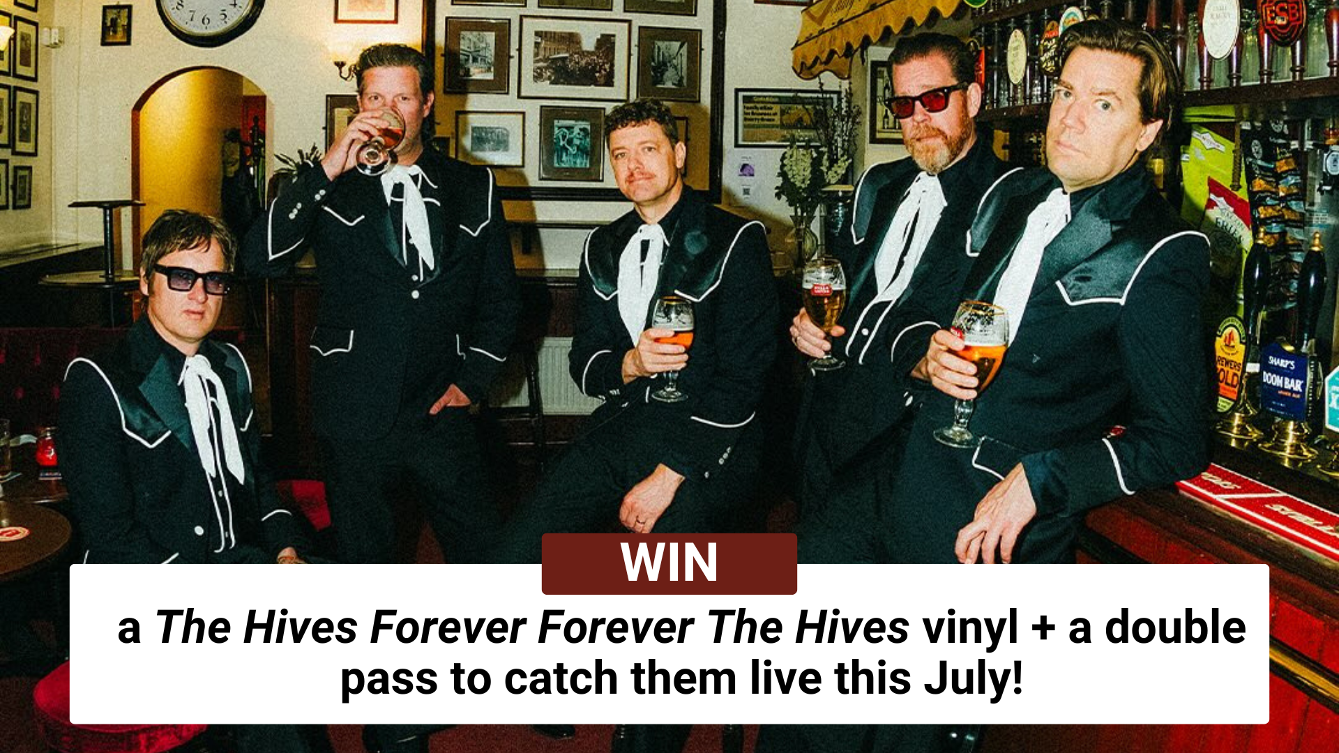 The Hives 2025 comp