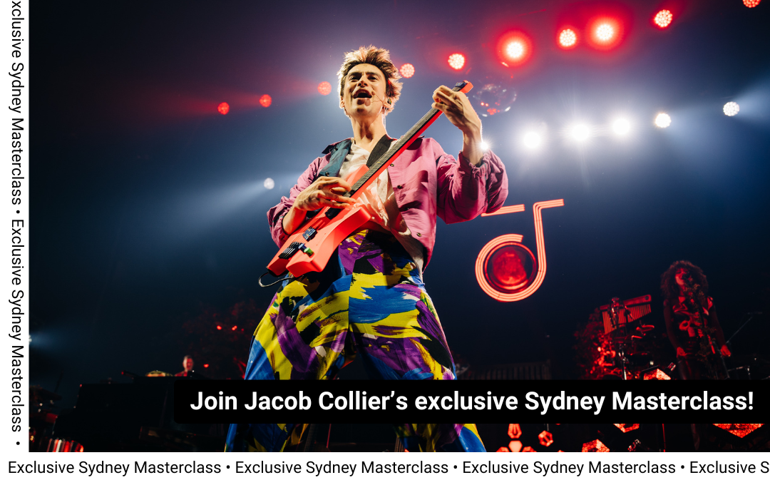Win a double pass to attend Jacob Collier's Masterclass in Sydney!