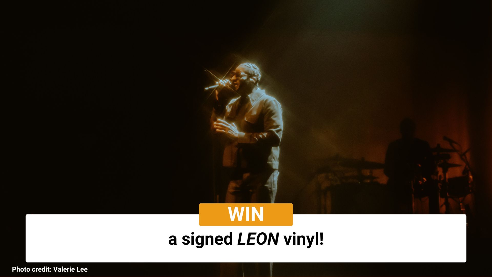 Win a Leon Bridges signed LEON vinyl! Frontier Touring