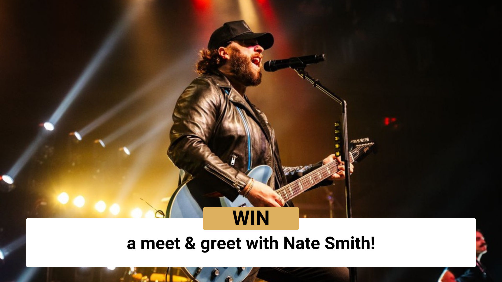 Win a meet & greet with Nate Smith!