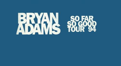 Bryan Adams - So Far So Good Australian Tour