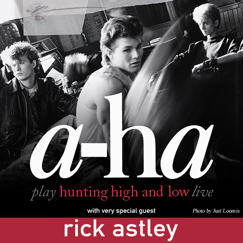a-ha with Rick Astley